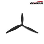 Ventas calientes Gemfan 1410-3 Fibra de vidrio de tres cuchillas Nylon 14in Hélice de tres cuchillas Máquina transversal Hélice Máquina de película
